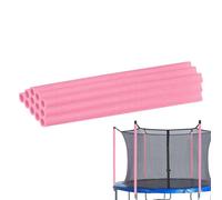 12 Pack Universal Trampoline Pole Foam Covers, Shock Absorption Hollow Foam Protective Sleeves, Soft Sponge Padding, Safety Replacement Guard Tube Covers For Outdoor Backyard Garden Playground