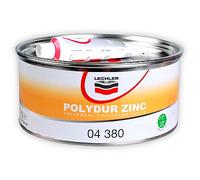 12 PADELLE DI STUCCO A SPATOLA POLYDUR ZINC 04 380 KG 1,3 + INDURITORE 00 281