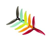 12 paia adatte for eliche Gemfan Proxy 5127.5-3 da 5 pollici a tre pale Freestyle for motore: 2207 elica a 3 pale for FPV Freestyle da 5 pollici(12paris MIX)