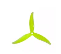 12 paia adatte for eliche Gemfan Proxy 5127.5-3 da 5 pollici a tre pale Freestyle for motore: 2207 elica a 3 pale for FPV Freestyle da 5 pollici(12paris Yellow)