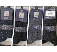 12 PAIA CALZE CORTE UOMO LANCETTI CALDO COTONE CALZA fantasia Moda INVERNALE