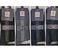 12 PAIA CALZE CORTE UOMO LANCETTI CALDO COTONE CALZA fantasia Moda INVERNALE