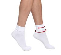 3 Paia di Calze donna Prisco corte in cotone senza elastico Sanitarie art 061D