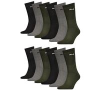 12 Paia Di Calze Sportive Puma Da Tennis Taglia 35 - 49 Unisex Per Lei E Lui
