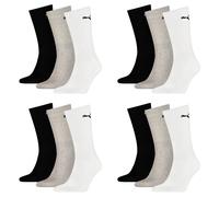 12 Paia Di Calze Sportive Puma Da Tennis Taglia 35 - 49 Unisex Per Lei E Lui