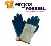 12 Paia di Guanti ActivArmr Hycron 27-607 in Nitrile Foderati Cotone GGU932 Tg10