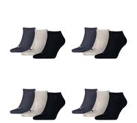 12 Paia Di Puma Sneaker Invisibili Calzini Taglia 35 - 49 Unisex Donna Uomo