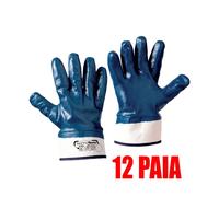 12 PAIA - GUANTI COTONE JERSEY/NBR DORSO COP. TG 10 RAYS