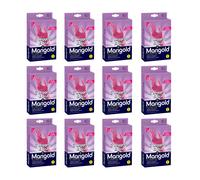 12 paia Guanti felpati in puro cotone Marigold Il Leggero Extra S 6,5