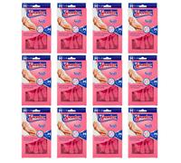 12 paia Guanti felpati in seta e cotone Spontex Soft misura media 7½ / 8