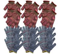 12 Pairs Guanti Da Giardinaggio Resistenti Giardino Durevoli Piantagione