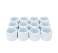 12 Palline da Golf per Allenamento a Traiettoria Limitata, In Plastica ABS, Design Cilindrico con Parte Superiore e Inferiore Cave, Ideali per L'uso in Giardino o Al Parco