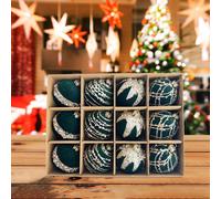 12 palline di Natale da appendere per decorazioni fotografiche