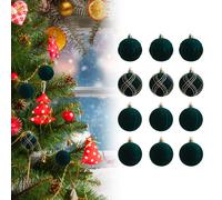 12 palline di Natale, decorazioni per feste del Ringraziamento, palline di