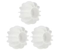 12 palline for bucato riutilizzabili for la pulizia dei capelli vestiti, for rimozione in lavatrice, anti-groviglio, for il lavaggio a tamburo(White)