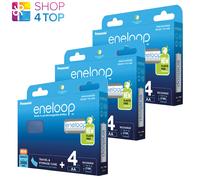 12 PANASONIC eneloop Ricaricabile Aa HR6 Batterie Valigetta 1.2V 2000mAh Nuovo