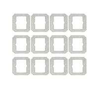 12 Panni Di Ricambio, Compatibile Con Ecovacs Winbot Mini | Panni Di Pulizia Per Robot Lava Vetri. Per Pulizia E Manutenzione Casa. Lavabili Per Vetri Quotidiani.