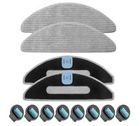 12 panni di ricambio per iRobot Roomba Combo i8+ / i8 / Combo j5 / Combo j5+ / Combo i5 / Combo i5 / Combo i5+ Autom Saug Robot, Riutilizzabile in microfibra