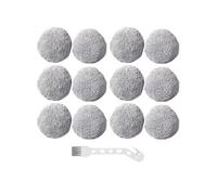 12 Panni For Mocio, Compatibili Con PuRuiKai, Robot Intelligente For La Pulizia Delle Finestre, Kit Di Panni For Mocio Lavabili, Stracci For La Pulizia Dei Vetri Delle Finestre