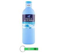 12 panni per il corpo Felce Azzurra Bagnodoccia, muschio bianco, profumo inconfondibile, idrata la pelle 650 ml + portachiavi Beni Culinari
