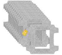 12 panni per pulizia Ecovacs Winbot W2S / W2S Omni Robot per la pulizia delle finestre Ecovacs Winbot panni lavabili in microfibra