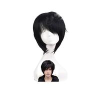 12"Parrucche Piene Cosplay Corte Da Uomo Fibra Resistente Al Calore Capelli Sintetici La Tomba Perduta Kylin Zhang Orihara Izaya