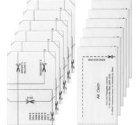 12 Parti di Ricambio Compatibile con Miele Complete C1 C2 C3、Compact C1 C2, Classic C1, Dynamic U1, S200-S899, S2000-S8999, con 6 Filtri di Protezione del Motore e 6 Filtri per Aspirapolvere