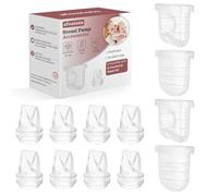 12 parti per tiralatte, 8 valvole a becco d'anatra in silicone e 4 diaframma in silicone compatibili con eufy S1 Pro, accessori di ricambio per tiralatte elettrico