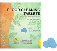 12 pastiglie detergenti per pavimenti, ideali per lavare pavimenti in piastrelle e vinile. Puliscono a fondo macchie di grasso e olio, lasciando i pavimenti brillanti e puliti