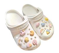 12 pcs Accessori per Crocs, Ciondoli per scarpe per zoccoli, Ciondoli per Decorazioni per Scarpe, Ciondoli per Scarpe, Accessori Scarpe con Cristallo, Accessori per Scarpe Fai-da-te