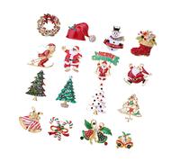 12 Pcs Accessorio Regalo Spilla Con Strass Da Bavero Per Donna Bomboniere