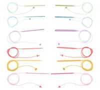 12 Pcs Aghi Cucito Ferri Da Maglia Grossi Ago All'uncinetto Strumenti