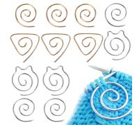 12 Pcs Aghi Cucito Ferri Per Maglia Ago Curvo Da Rammendo Filati