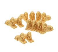 12 Pcs Antico Egitto Statue Egizie Arredamento Di Micro Paesaggi Egiziano