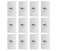 12 Pcs Appendini Parete Ganci Adesivi Per Muro Gancio Adesivo Da Appeso Al