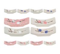 12 Pcs Appoggia Cucchiaio Porta Di Riposo Bacchette Posate in Ceramica