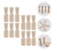 12 Pcs Arredamento Della Camera Artigianato in Legno Per Bambini