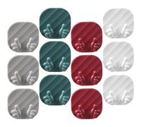 12 Pcs Attaccaglie Adesive Ganci Da Parete Creativi Appesi Appiccicosi