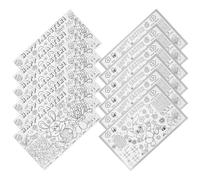 12 Pcs Bambini Che Colorano Sottopiatti Tappeto Per Colorare Placemat