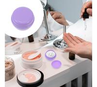 12 Pcs Barattolini Plastica Piccoli Con Tappo Mini Contenitori Per Il Trucco