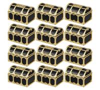 12 PCS Baule Dei Pirati Mini Contenitore Cassa Del Di Plastica