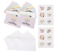 12 Pcs Biglietti Di Auguri Chanukah Biglietto Congratulazioni Mini Buste