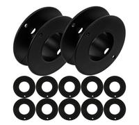 12 Pcs Bobine Da Cucito Resistenti All'usura Vuote Ricamo Di Filo