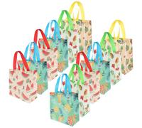 12 Pcs Borse Della Spesa Riutilizzabili Sacchetti Di Drogheria Pieghevoli