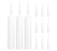 12 Pcs Bottiglie Di Plastica Vuote Tubo Calafataggio Riutilizzabile in Colla