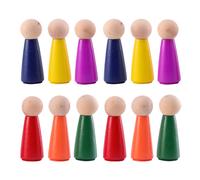 12 Pcs Burattini Graffiti Fai Da Te Marionette Dito Giocattolo Per Bambini