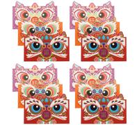 12 Pcs Bustine Rosse Pacchetto Rosso Buste Di Denaro Per Il Capodanno Cinese