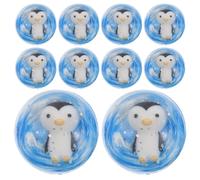 12 Pcs Candele Sfera Rotonda Di Cristallo Perle Foro Largo Fermacarte