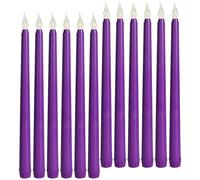12 Pcs Candeline Elettriche Piccole Candele Led Decorazione Domestica
