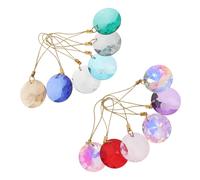 12 Pcs Catcher Del Sole Cristallino Decorazione Da Parete Sospesa